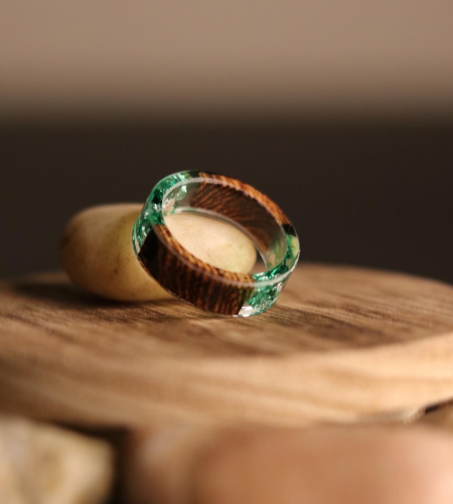 Forest Resin Ring