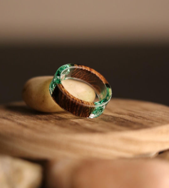 Forest Resin Ring