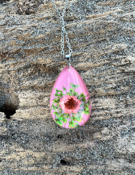 Rose Flower Necklace