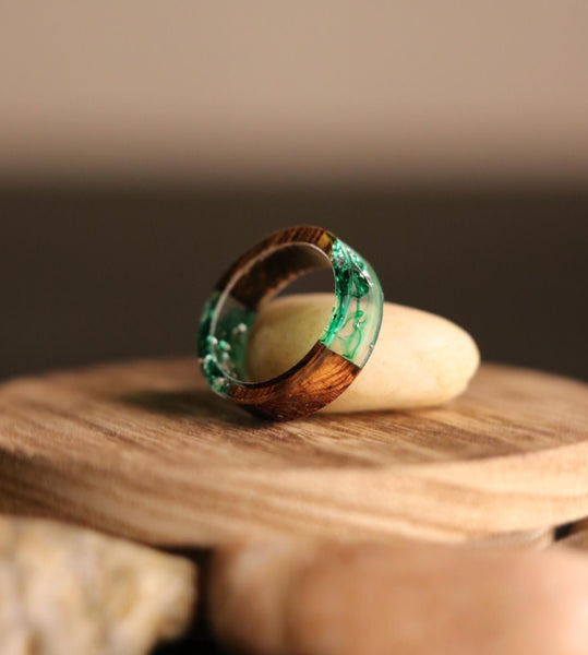 Forest Resin Ring